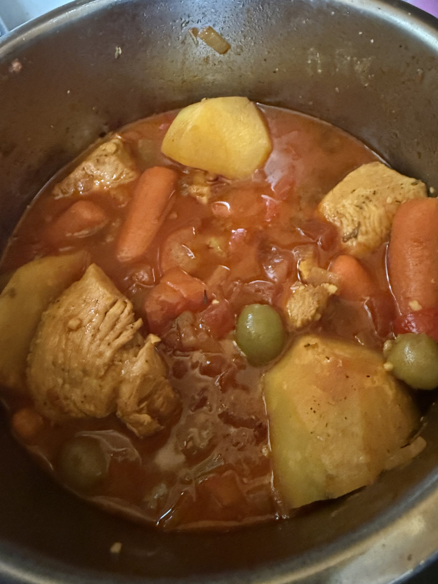 🍗🍲Fricasé de pollo a la cubana