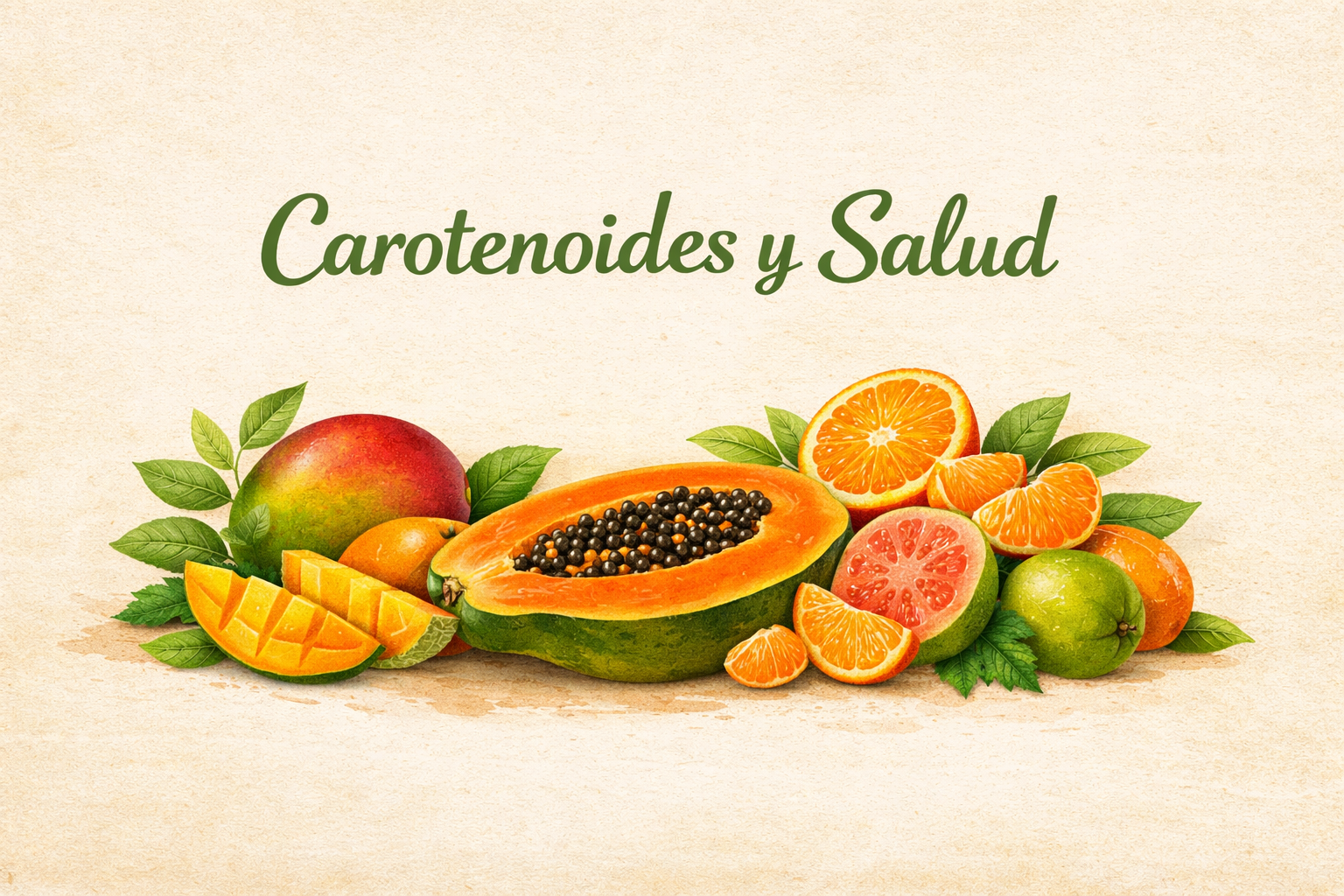 🧡✨ Los carotenoides y salud: el corazón de la Semana Naranja
