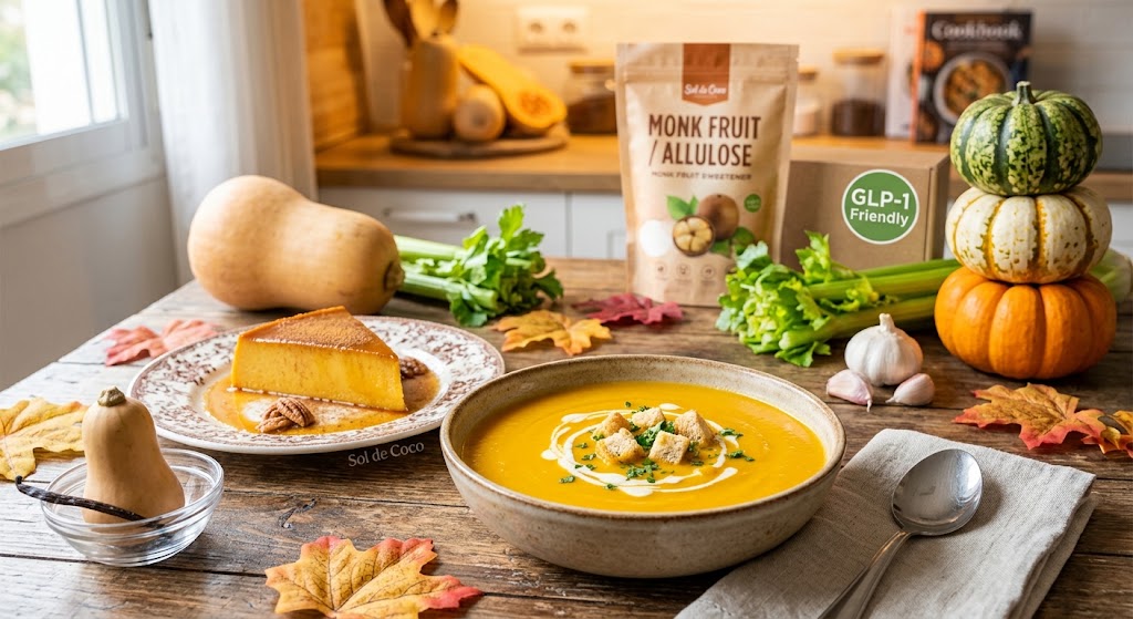 🎃 Recetas con Butternut Squash: Sopa Cremosa y Flan Saludable para la Semana de las Calabazas